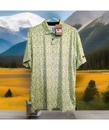 Nike Golf Tour Polo Shirt Top Micro Camo Green Dri-Fit DV7808 $80 Men&#39;s ... - $56.43