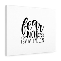 Fear Not Heart Isaiah 41:10 Bible Verse Canvas Christian Wall A - £60.73 GBP+