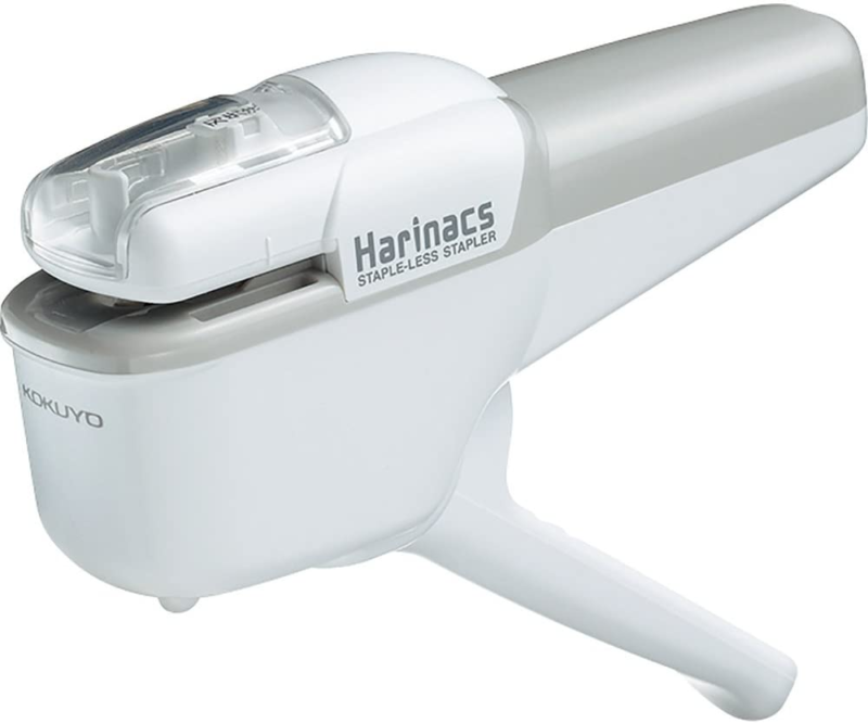 Primary image for Kokuyo Harinacs Stapleless Stapler, up to 10 Sheets 64Gsm Copy Paper Binding, Wh