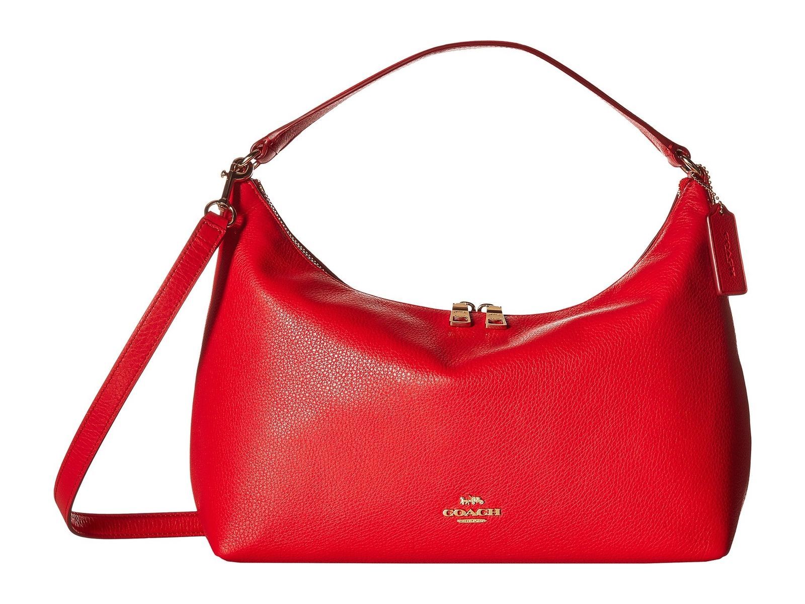COACH Pebbled Leather East/West Celeste Convertible Hobo - $197.01