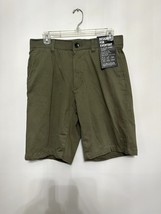 Union Men&#39;s Green Comfort Flex Chino Shorts 34&quot; Waist NWT - $32.71