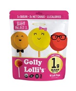 (1 pk) Project 7 Low Sugar Organic Golly Lolli&#39;s (Rare Find) (16 ct) - $24.74