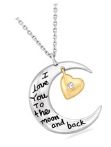 Diamond-Accented I Love You To The Moon and Back - $490.93