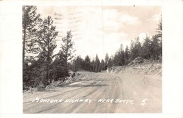 Montana Dirt HIGHWAY~1946 Real Photo Postcard To Monroe New York - £8.33 GBP