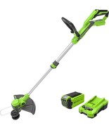 Greenworks 40V 13-Inch Cordless String Trimmer / Edger (Gen 2), 2.0Ah Ba... - $181.98