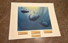 VTG General Dynamics Submarine Art Display USS Seawolf USS Columbia USS ... - £67.45 GBP