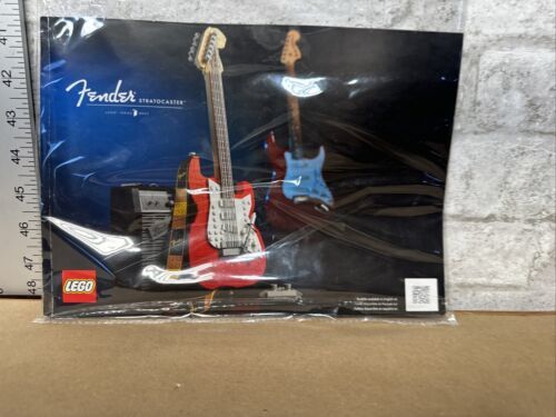 Primary image for NEW Manual Only Lego Ideas Fender Stratocaster Guitar Amp 21329 No Bricks