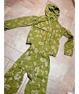 LIGHT GREEN Soviet Russian Army camouflage KZS Berezka Camo Meshy Suit s... - £63.31 GBP