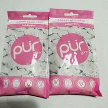 PUR Gum Aspartame Free Chewing Gum 55 Count (Pack of 2), Bubblegum - $14.84