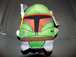 Star Wars Boba Fett Cuutopia/Mattel Plush 5&quot; NEW - £11.67 GBP