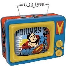 Vandor Superman Large Television Shaped Tin Tote - $21.78