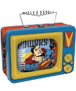 Vandor Superman Large Television Shaped Tin Tote - $21.78