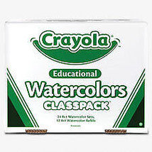 Crayola CYO538101 Educational Watercolors Classpack, 36 Per Box - $175.94