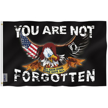 Anley Fly Breeze 3x5 Ft POW MIA Flag You are Not Forgotten Polyester 3 X 5 Ft - £6.32 GBP