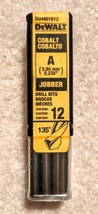 Dewalt - DD4401B12 - Cobalt A (5.94 mm - 0.234") Jobber Drill Bits - 12 CT - New - £46.67 GBP