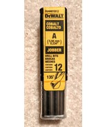 Dewalt - DD4401B12 - Cobalt A (5.94 mm - 0.234&quot;) Jobber Drill Bits - 12 ... - £46.68 GBP