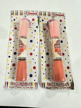 2X Charms Blow Pop  Bubble Gum &amp; Cherry Lip Gloss 0.169oz Each Side - $14.40