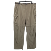 Columbia Pants Mens Omni-Shade Beige Convertible Cargo Pockets HikingWor... - $21.00