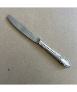 Vtg Bridal Veil Sterling Silver Hollow handle Youth Dinner Knife - $28.73 CAD