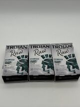 Trojan Raw Non-Latex Lubricated Condoms - 3BOXES-10CT EA - $23.00