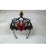 Gothic Queen Broken Hearts Tiara Evil Cupid Alice Wonderland Iracebeth o... - €7,60 EUR
