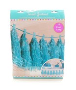 Caribbean Blue Hanging Tassel Tissue Garland Birthday Party Supplies 1 P... - $10.90 CAD