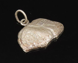 925 Sterling Silver - Vintage 1620 Plymouth Rock Medal Charm Pendant - P... - $32.99