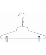 16&quot; Metal Combination Hanger w/ Clips [ Bundle of 25 ] - $920.47 MXN