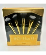 Kat Von D 10th Year Anniversary Limited Edition Gold Brush Set - $136.27 CAD