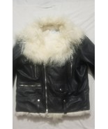 REAL FUR LEATHER LEATHER JACKET FOR MEN/WOMEN - £224.92 GBP