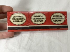 Universal Engineering Co. Matches Industrial Supplies Machine Tools  Adv... - $9.90