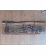 Wall plaque mountain wildlife - $54.37 CAD