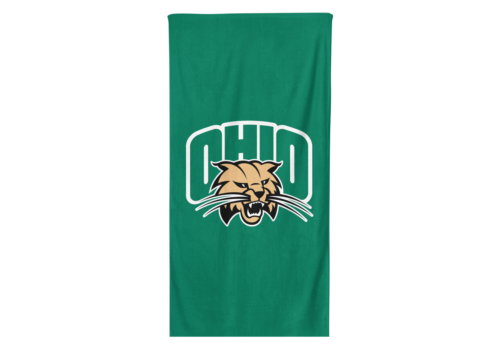 Ohio Bobcats NCAAF Beach Bath Towel Swimming Pool Holiday Vacation Gift