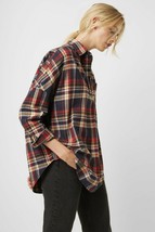 French Connection Flannel Rhodes Oversized Check Shirt ( S ) - £54.50 GBP