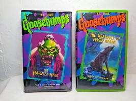 (2) Goosebumps VHS - The Werewolf of Fever Swamp - The Haunted Mask - Fast Ship! - £12.70 GBP