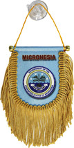 Micronesia Window Hanging Flag (Shield) - £7.50 GBP