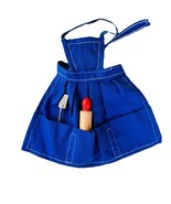 Vintage Barbie Blue Apron and Utensils Mattel 1960&#39;s - $356.57 MXN