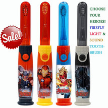 Firefly Avengers Light &amp; Sound Timer toothbrush Thor/Ironman/BPanther/CapMarvel - £6.98 GBP+
