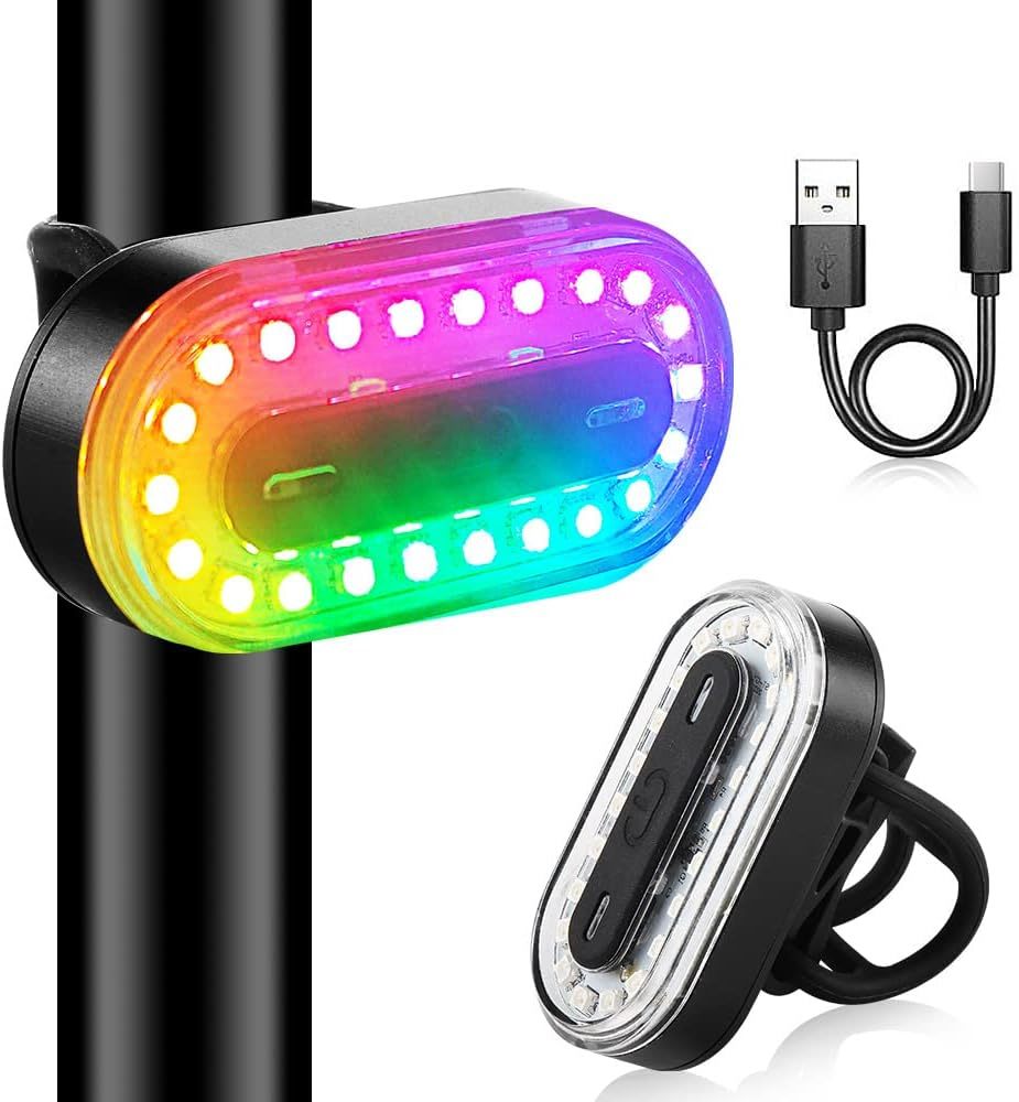 Teguangmei Bike Tail Light, Super Bright Cyclist Safety Led Warning Bike - $37.97