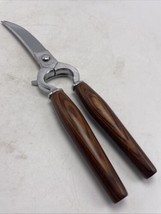 Vintage Regent Poultry Shears With Exotic Wood Handles Made In Italy - $22.53