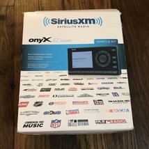 Sirius XM Satellite Radio Onyx EZ Dock Play Vehicle Kit. Open Box, Never Used. - £23.87 GBP