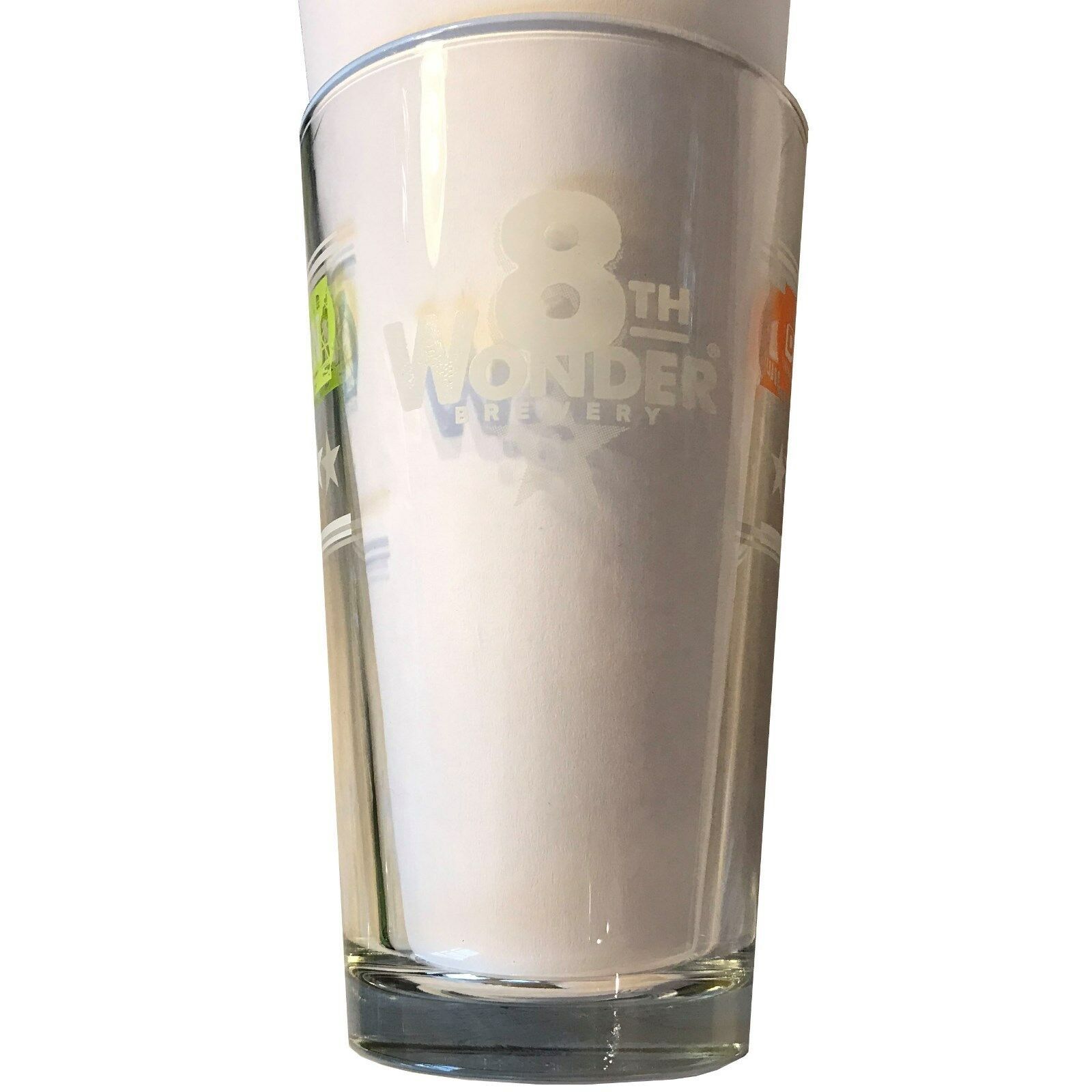 Primary image for 8th Wonder Brewery, Pint Glass ~ Perfect used condition