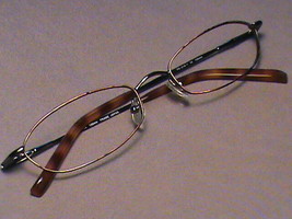 PERRY ELLIS PE-216-1 Rx Eyeglasses Frames antique-brown 52[]18-135 Japan NEW - £66.07 GBP