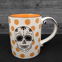 Halloween Skull Coffee Mug Beverage Tea Cup 16oz 473ml by Blue Sky - £9.68 GBP