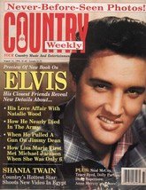 Country Weekly Magazine August 15, 1995 Preview of new book on Elvis Presley  - £7.56 GBP