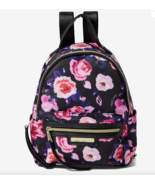 BNWTS Juicy Couture  Rosie Mini Backpack Black Flower Shoulder Bag - £39.55 GBP
