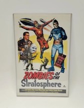 1952 Zombies of the Stratosphere One sheet 17 X 11 Leonard Nimoy Poster ... - £207.34 GBP