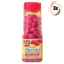 3x Shakers Cake Mate Red Decorating Decors Cinnamon | 2oz | Fast Shipping - £12.32 GBP