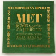 Gounod Romeo And Juliet, Metropolitan Opera 2/1/47 - Met 3 Lp Met 11 - £17.31 GBP