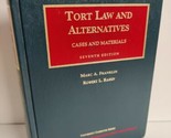 Tort Law And Alternatives Cases And Materials Foundation Press Sixth Edi... - $38.21